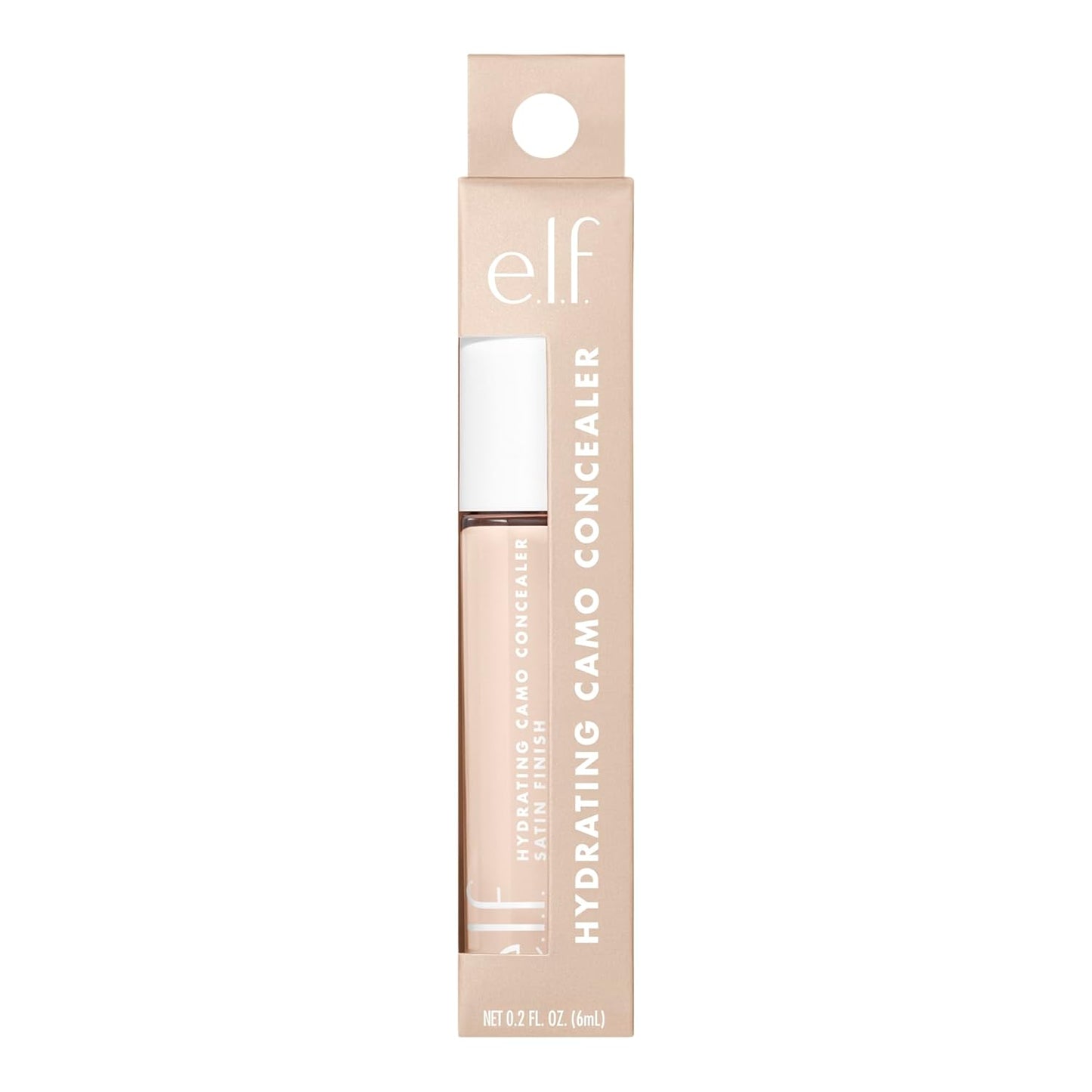 e.l.f. Hydrating Camo Concealer | Full-Coverage | Vegan & Cruelty-Free | Fair Rose