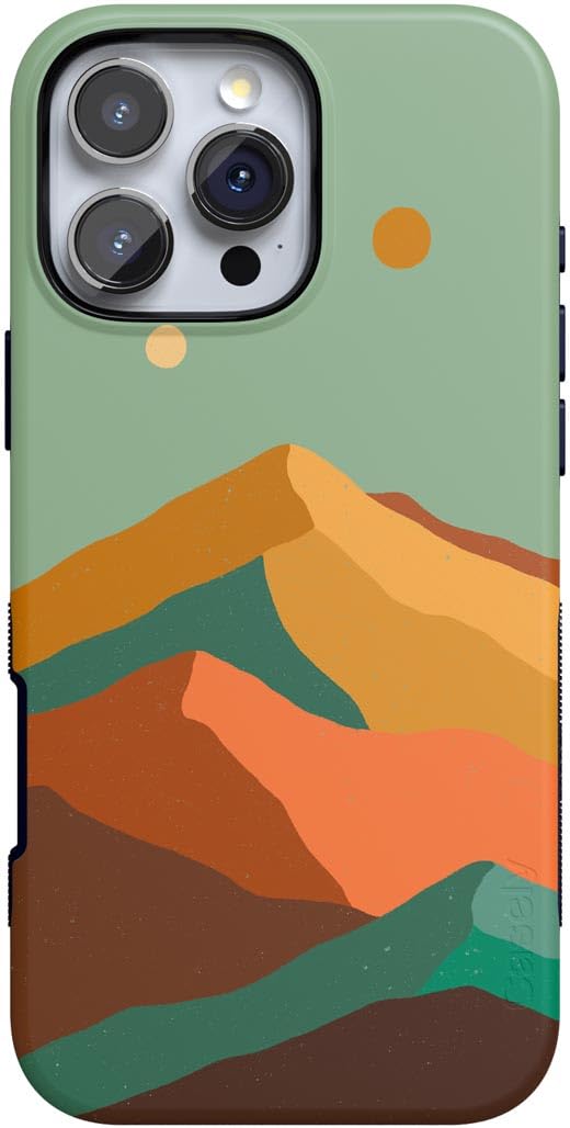 Casely iPhone 16 Pro Case | Fit Check | Neutral Checkerboard | Compatible with MagSafe | Bold Protective Design