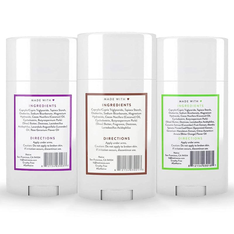 Native Deodorant | Aluminum-Free, 72-Hour Odor Control | Honey & White Oak