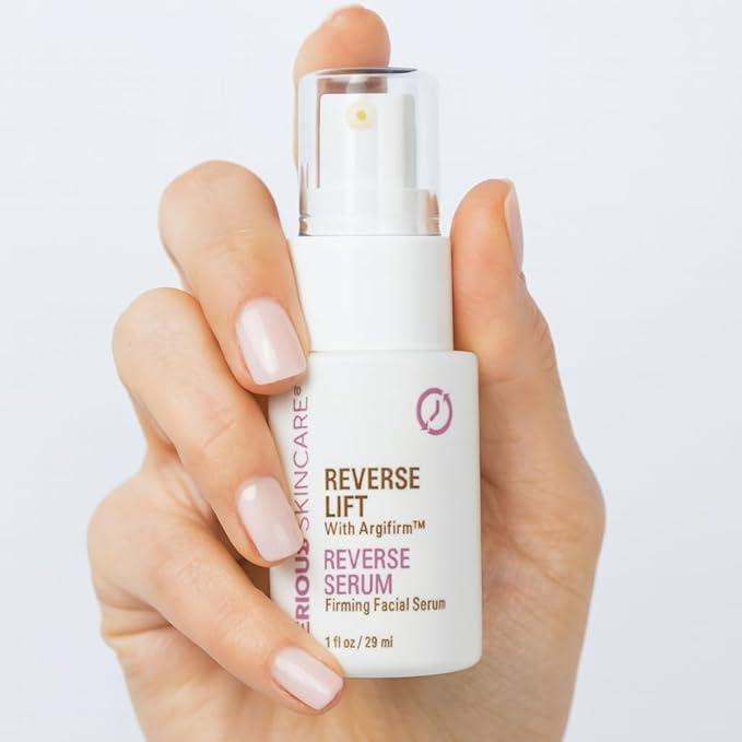 Reverse Lift Firming Facial Serum, Visibly Firm, Tone & Tighten Skin, Hydrating Anti-Aging Peptides, Reduce Wrinkles, Sagging Face and Neck, Serious Skincare, 1 oz