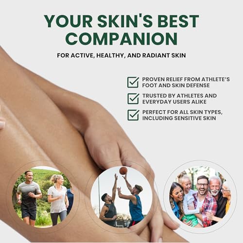 Tea Tree Oil MaxTherapy Balm, Itchy Skin Relief, Soothing for Rashes, Jock Itch, Athlete’s Foot, Chafing, Insect Bites, Folliculitis, Dry Sensitive Skin, Effective & Safe for All Ages, 2-Pack