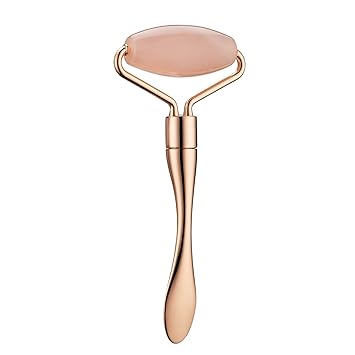 Tekson Faical Roller Massager, 3D Metal Face Massage Tool for Reduce Puffiness, Remove Eye Wrinkles, Lift, Increase Firmness, Anti-Aging, Skin Tightening (Zinc Alloy)