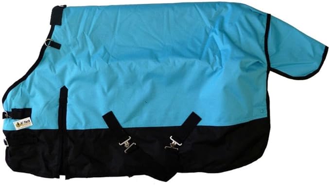 AJ Tack 1200D Waterproof Winter Pony Blanket - 300g Heavyweight Turnout with Fleece Collar, Shoulder Gussets & Tail Flap - Camouflage 54"
