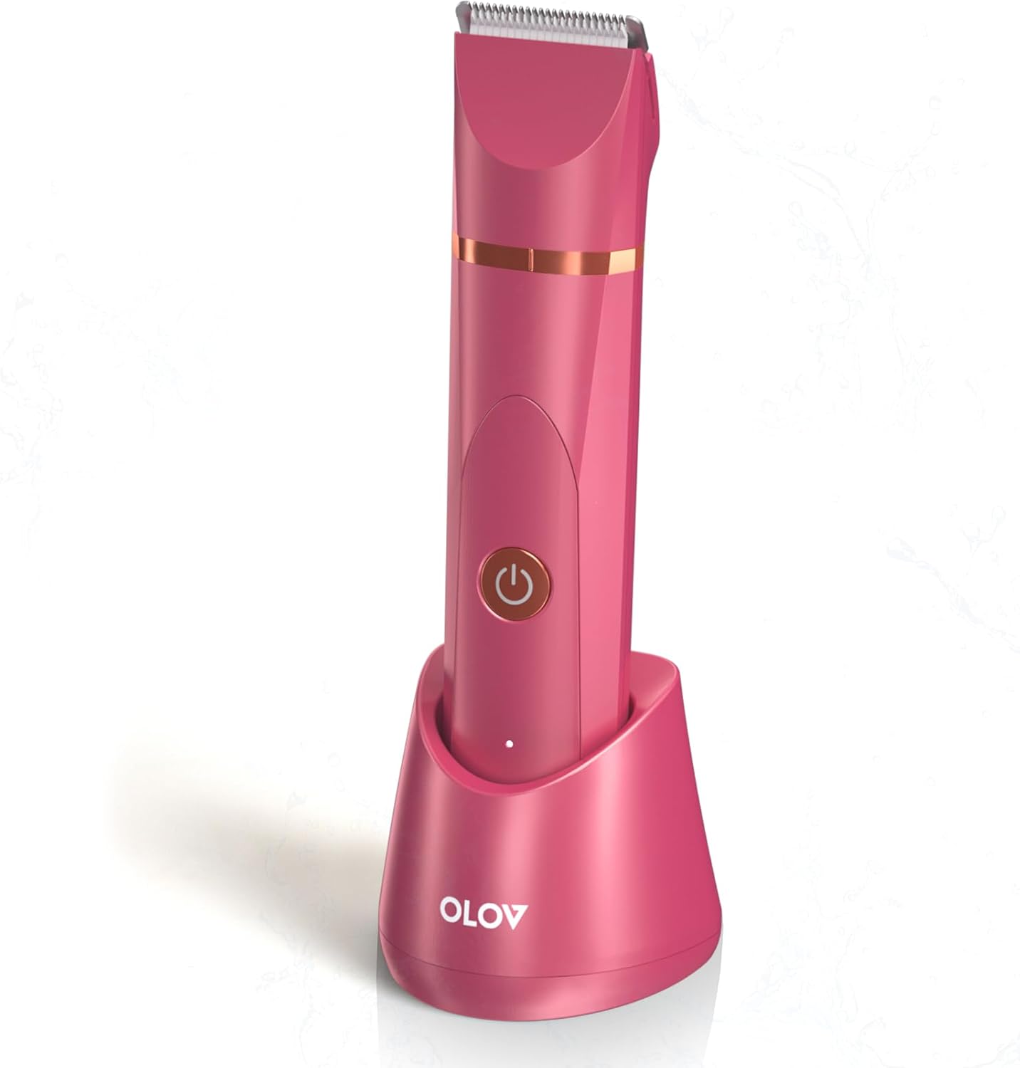 OLOV Waterproof Electric Body Hair Trimmer | Groin & Bikini Trimmer for Men & Women | USB Rechargeable