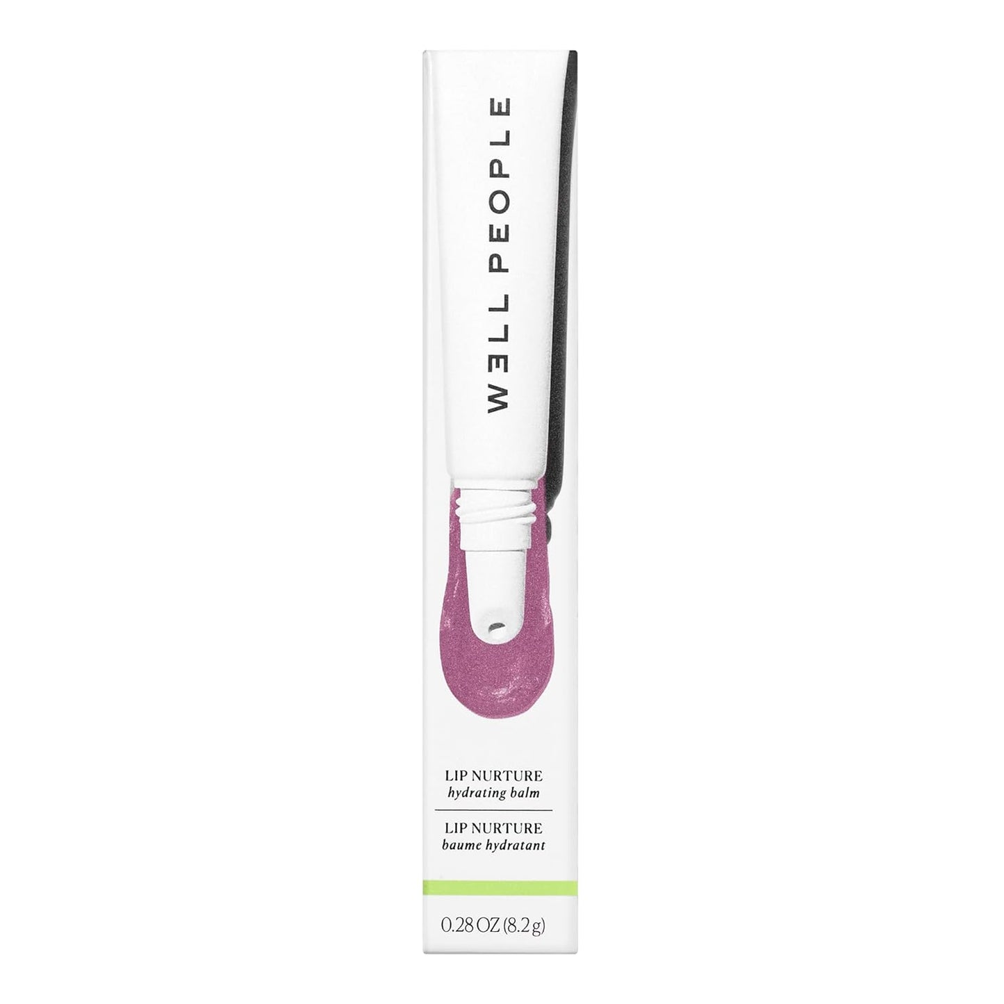 Well People Lip Nurture Hydrating Balm, Lip Balm For Hydration & Vibrant Sheer Color, Soothes & Softens Lips, Vegan & Cruelty-free, Lush Lilac