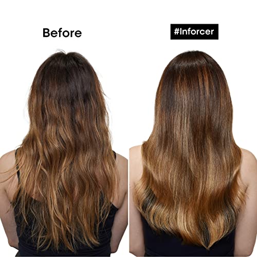 L'Oréal Professionnel Paris Inforcer Deep Conditioner - For Weak & Fragile Hair, Provides Strength and Prevents Breakage, With Biotin & Vitamin B6