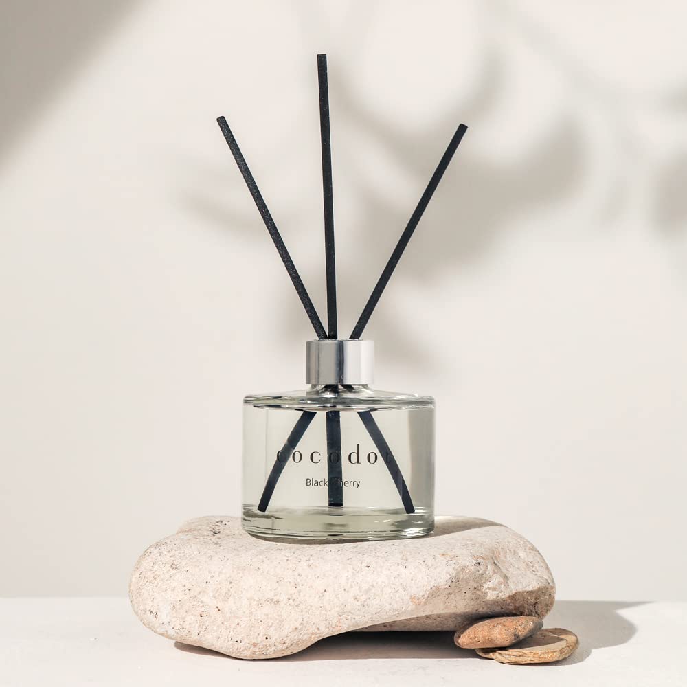 COCODOR Signature Reed Diffuser Set/April Breeze / 6.7oz /1 Pack/Home Fragrance Diffuser, Oil Scent Diffuser for Bathroom Shelf Decor