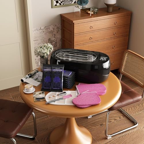 Paraffin Wax Machine for Hand and Feet - Paraffin Wax Bath 4500ml Paraffin Wax Warmer, Intelligent Heating for Fast Melting, Moisturizing Kit Auto-time and Keep Warm Paraffin Hand Wax Machine