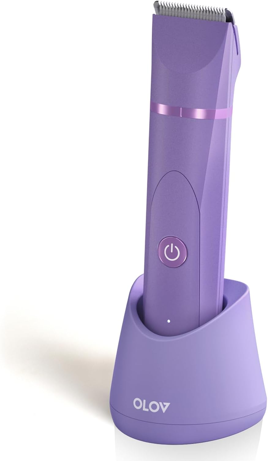 OLOV Waterproof Electric Body Hair Trimmer | Groin & Bikini Trimmer for Men & Women | USB Rechargeable