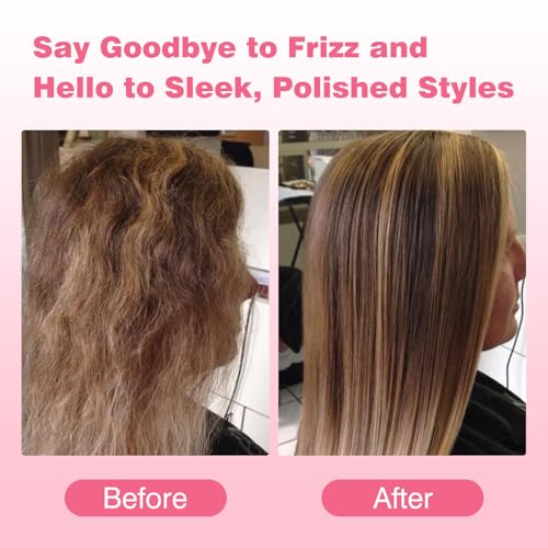 Sunnyholiday Styling Cream for Hair, Taming Wand 3-in-1 Formula Controls Flyaways, Smooths Frizz & Styles Edges Lightweight Hold, No Flaking, Slick Back Hair Products for All Hair Types (0.6 oz.)