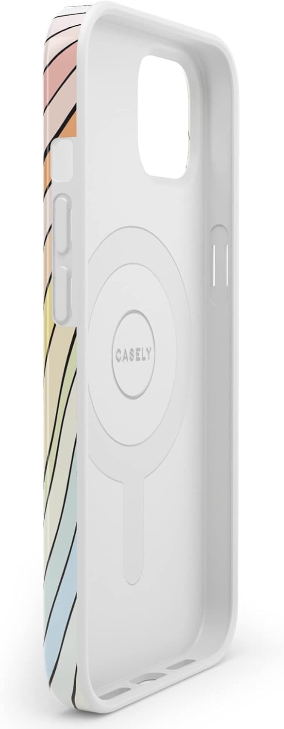Casely iPhone 13 Case | Field of Flowers | Pastel Floral | Compatible with MagSafe | Classic Ultra Slim Design