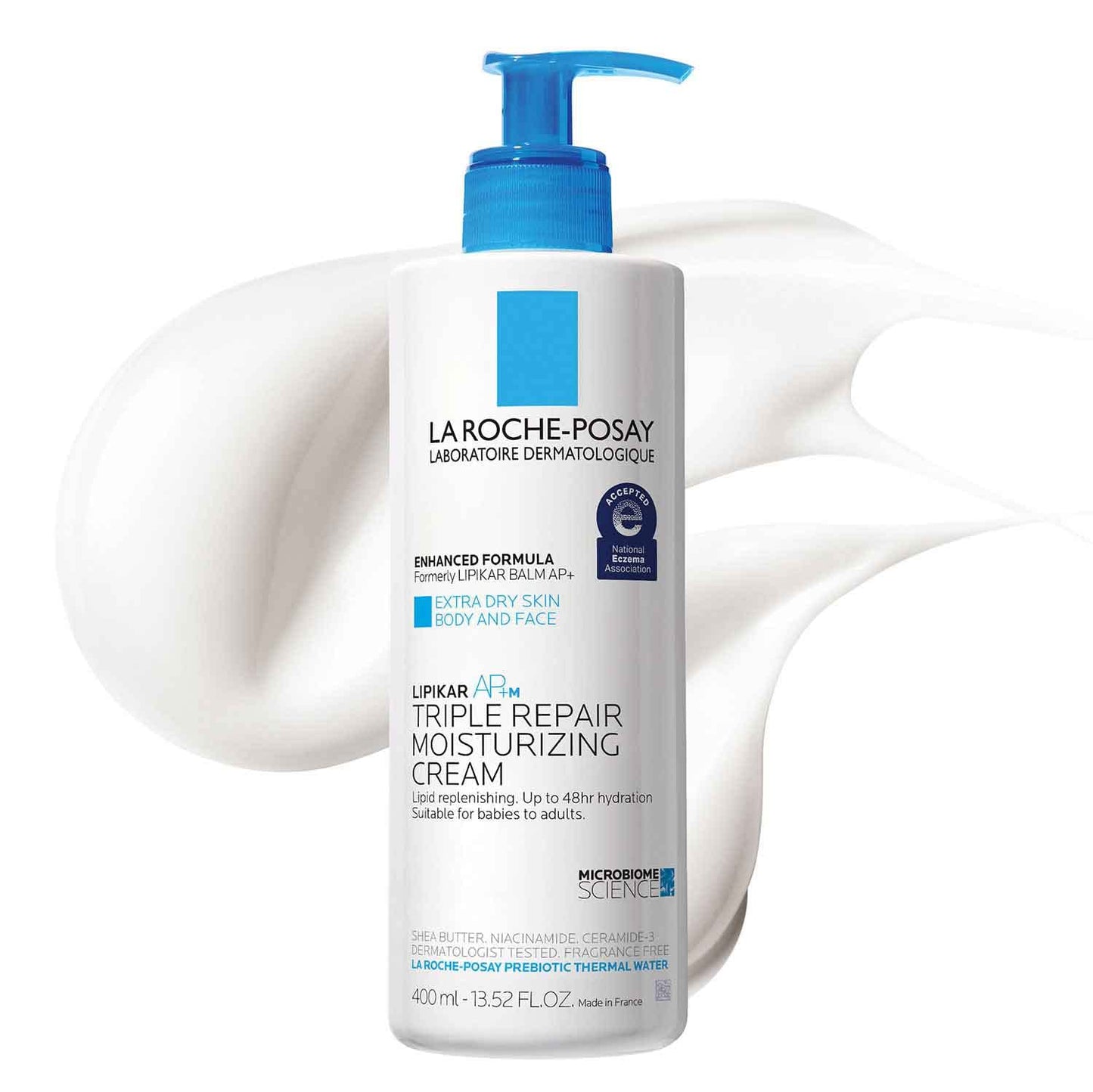 La Roche-Posay Lipikar AP+ Moisturizing Cream – Shea Butter & Niacinamide | For Dry, Sensitive Skin