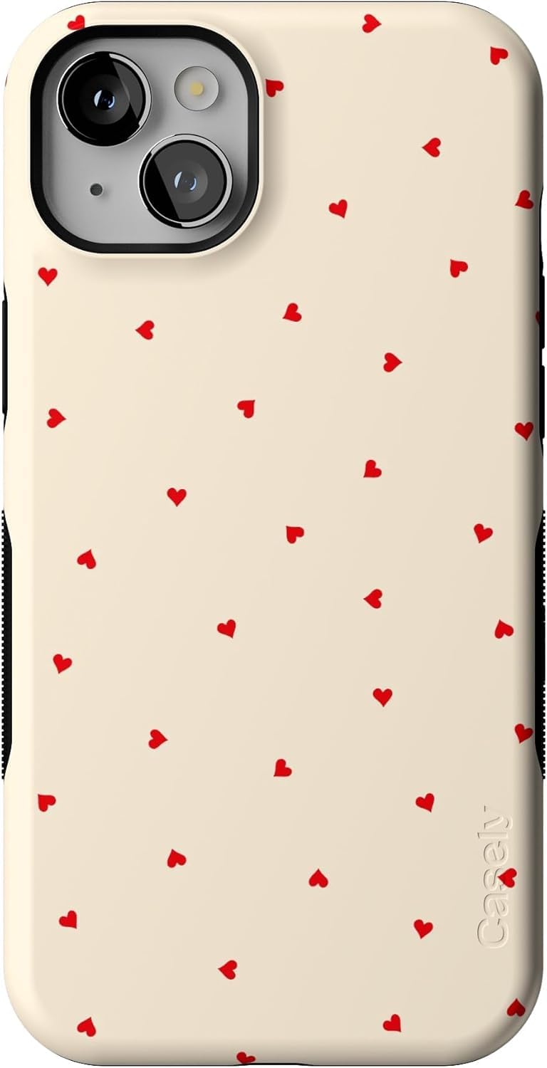 Casely iPhone 14 Plus Case | Sage Garden | Green Floral | Compatible with MagSafe | Bold Protective Design