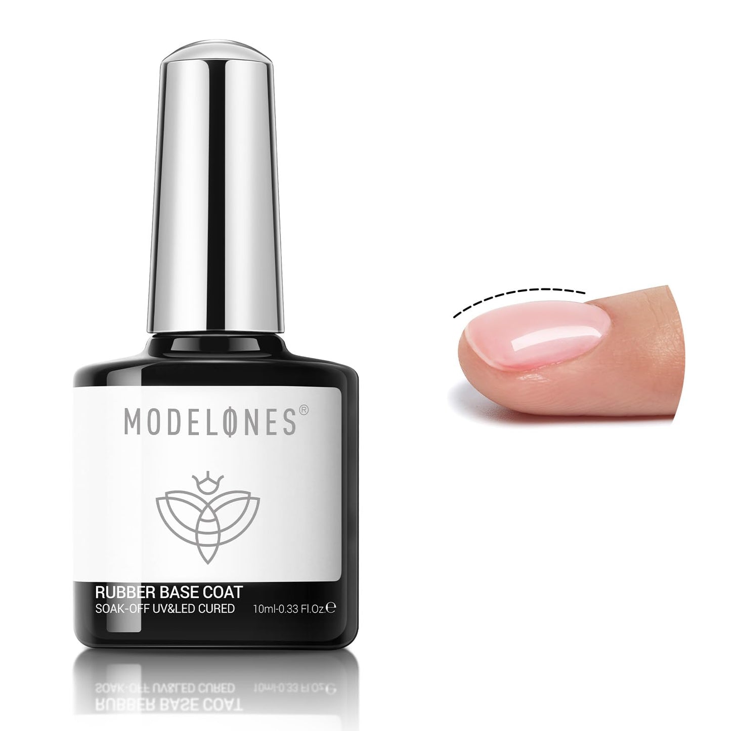 Builder Gel | Jelly Pink 6-In-1 Rubber Base Coat for Fragile Nails