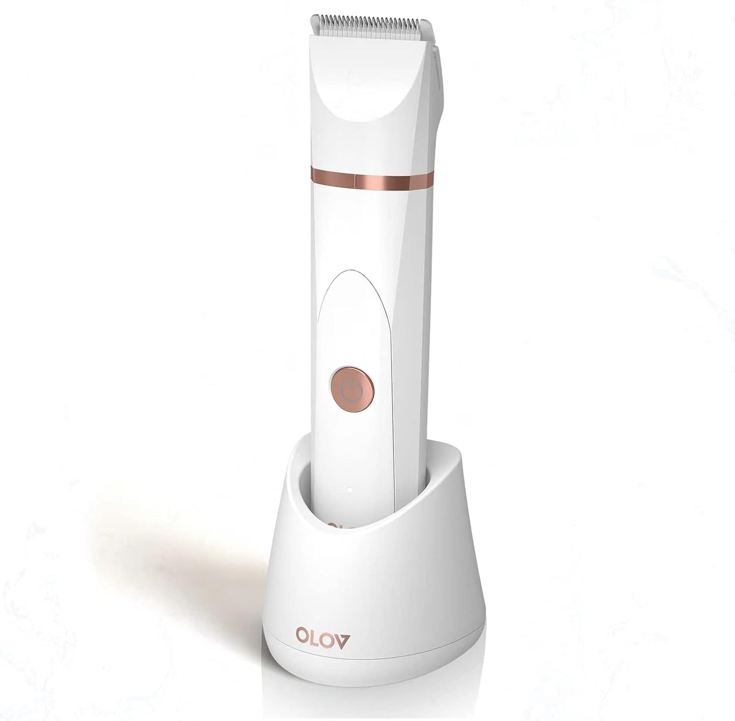 OLOV Waterproof Electric Body Hair Trimmer | Groin & Bikini Trimmer for Men & Women | USB Rechargeable