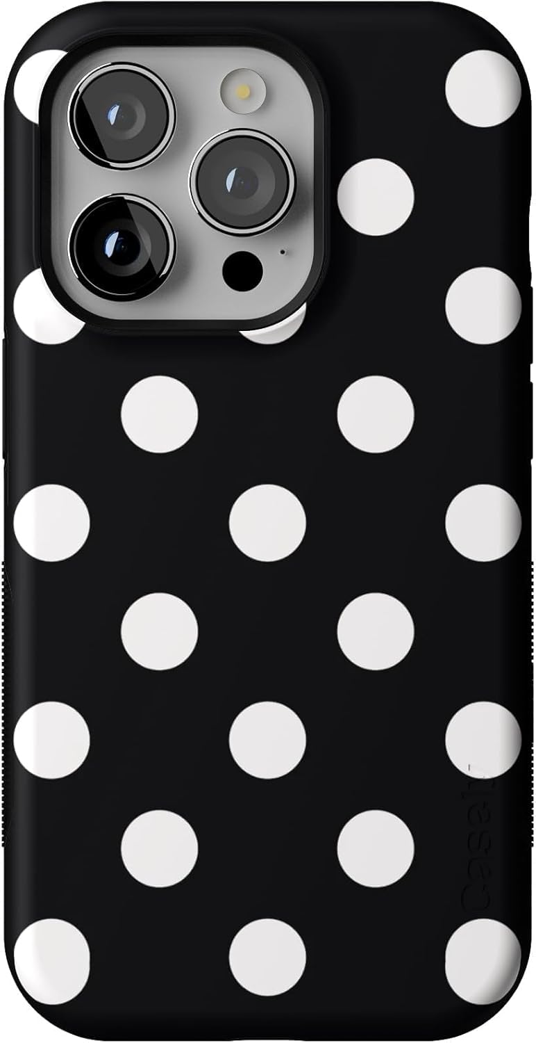 Casely iPhone 14 Pro Case | Opposites Attract | Day & Night Mountains | Compatible with MagSafe | Bold Protective Design