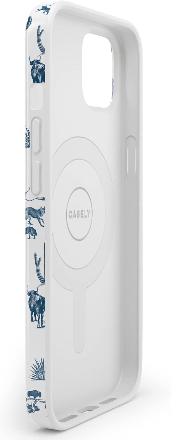 Casely iPhone 13 Case | Field of Flowers | Pastel Floral | Compatible with MagSafe | Classic Ultra Slim Design