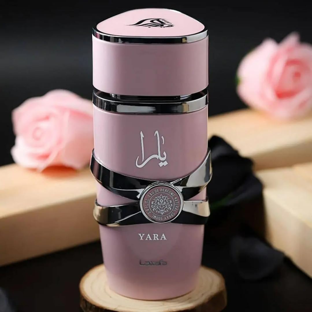 Lattafa Yara Eau de Parfum | Long-Lasting Vanilla & Floral Fragrance for Women - 3.4 Oz