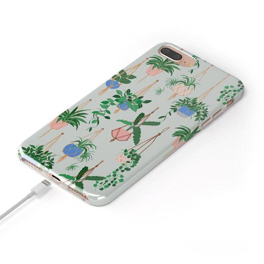 Casely iPhone 6/7/8 Plus Case | Stepping Up | Geo Rose Gold Marble | Classic Ultra Slim Design