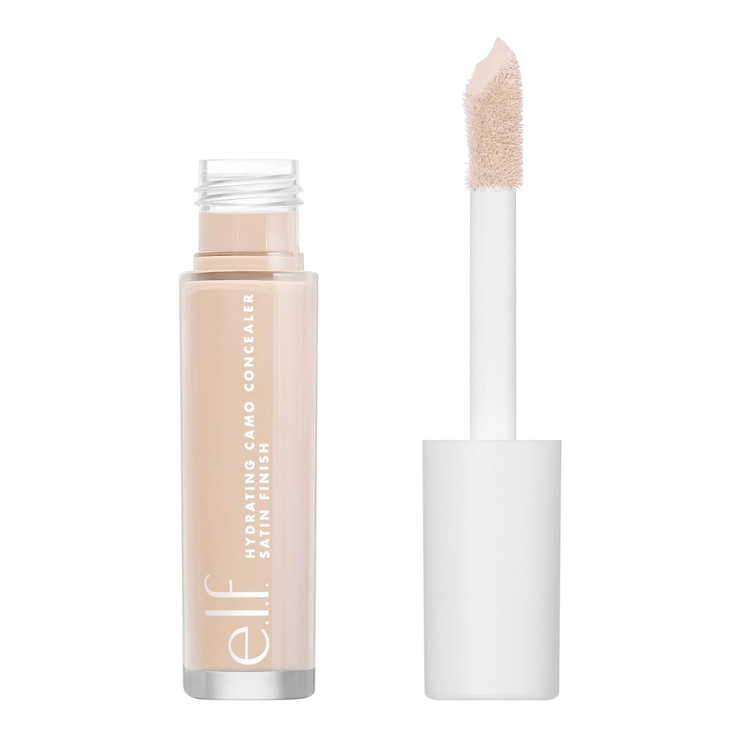 e.l.f. Hydrating Camo Concealer | Full-Coverage, Satin Finish | Vegan, Medium Warm