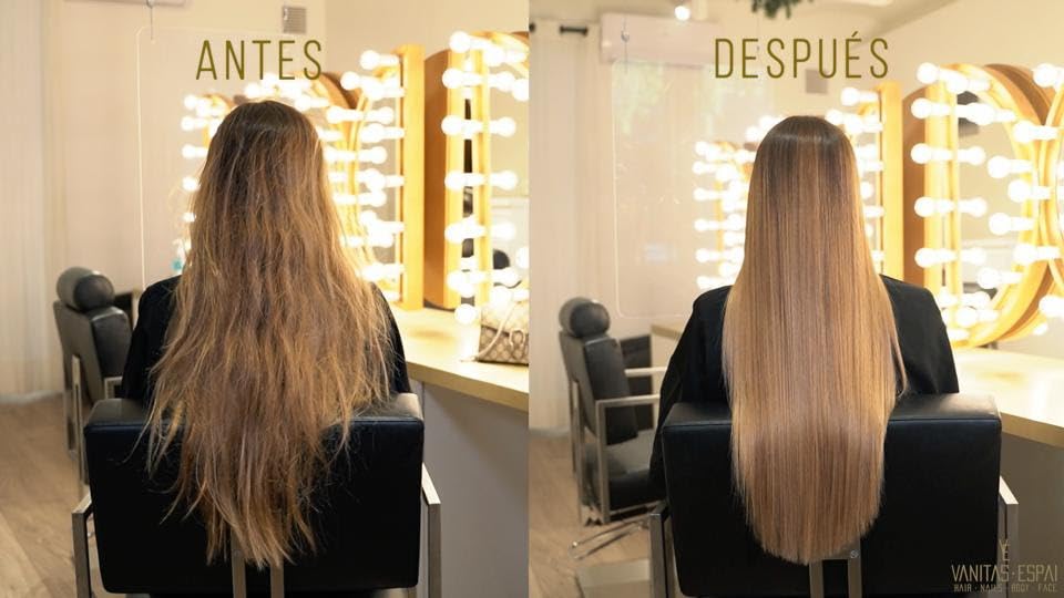 KERA FRUIT Cirugia Capilar Para el Cabello Libre de Formol - Antifrizz Deep Hydratation - Repair Hair Treatment - Professional Results - Formaldehyde Free 16oz with Shampoo - keratin Treatment.