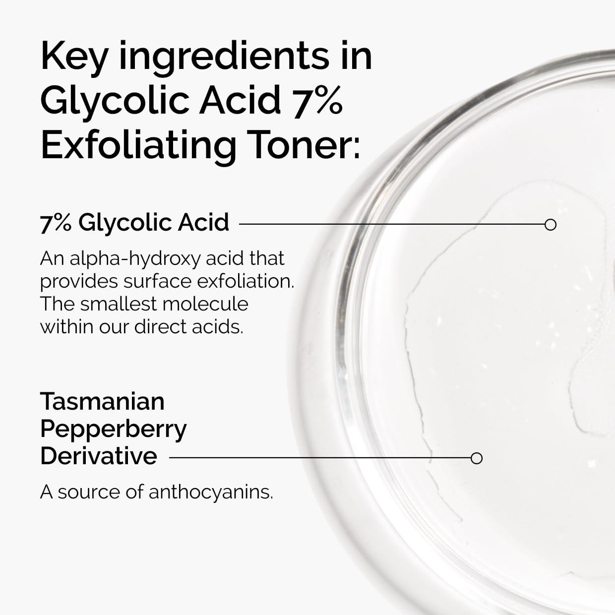 Glycolic Acid 7% Exfoliating Toner | Brightening & Smoothing Daily Use