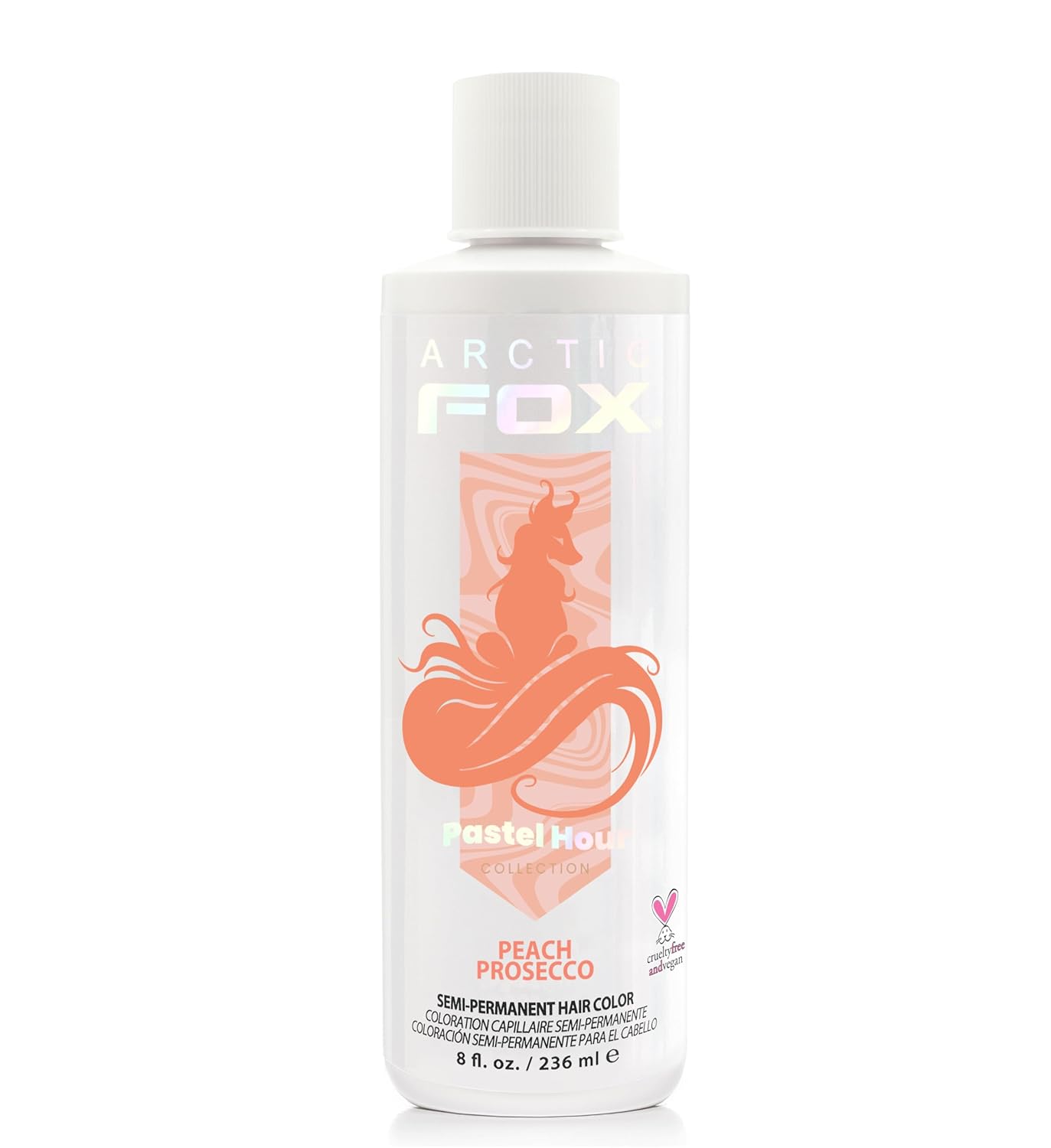 ARCTIC FOX Vegan Semi-Permanent Hair Color Dye | 4 Fl Oz | WRATH Shade