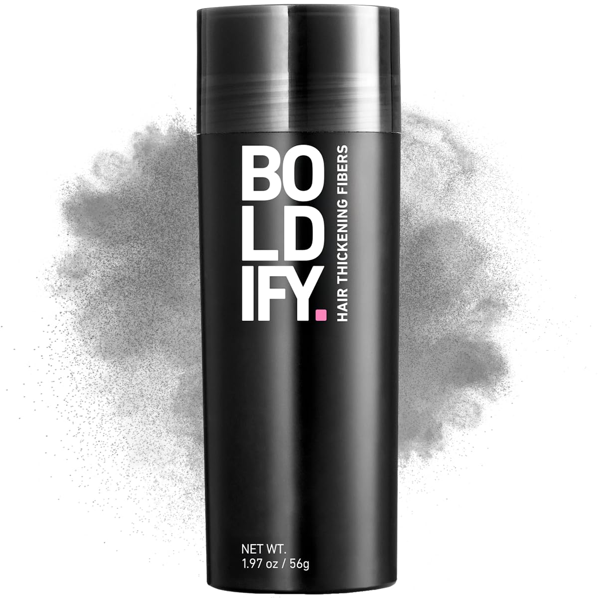 BOLDIFY Hair Fibers 12g | Dark Gray | Thinning Hair Solution for Men & Women