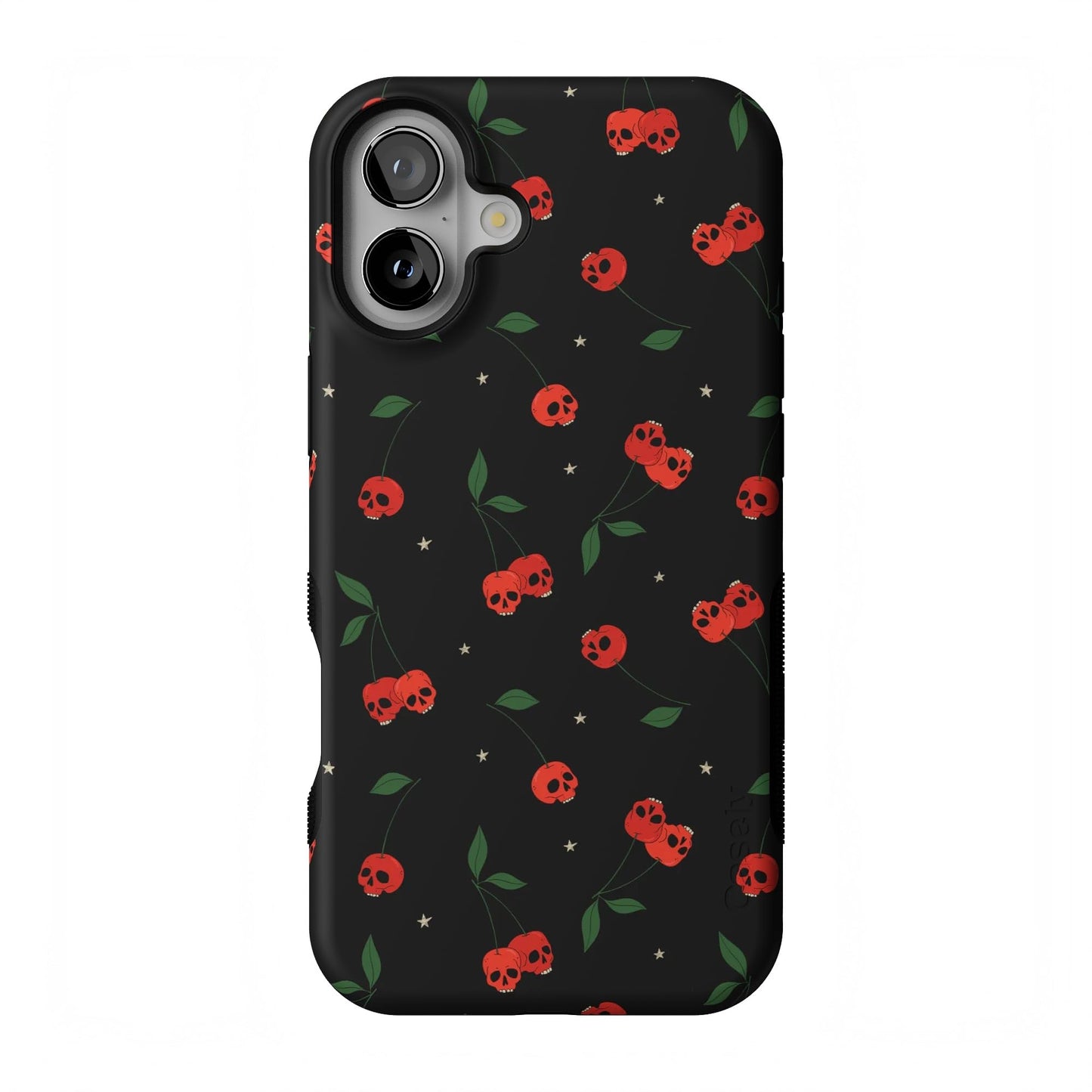 Casely iPhone 16 Case | Nantucket Cottage | Blue Hydrangea | Compatible with MagSafe | Bold Protective Design