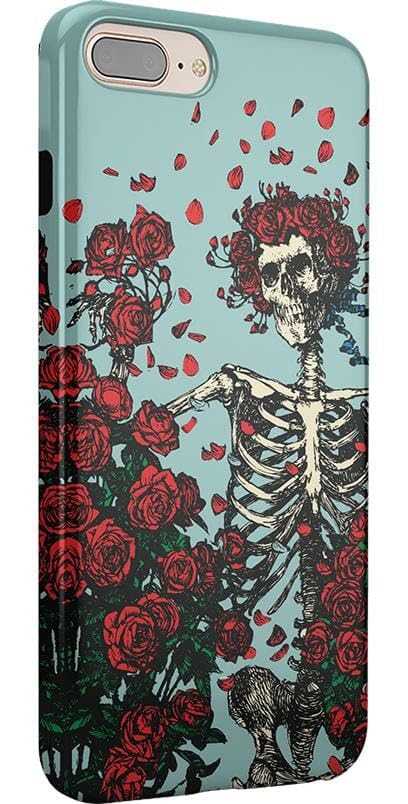 Casely iPhone 6/7/8 Plus Case | Stepping Up | Geo Rose Gold Marble | Classic Ultra Slim Design