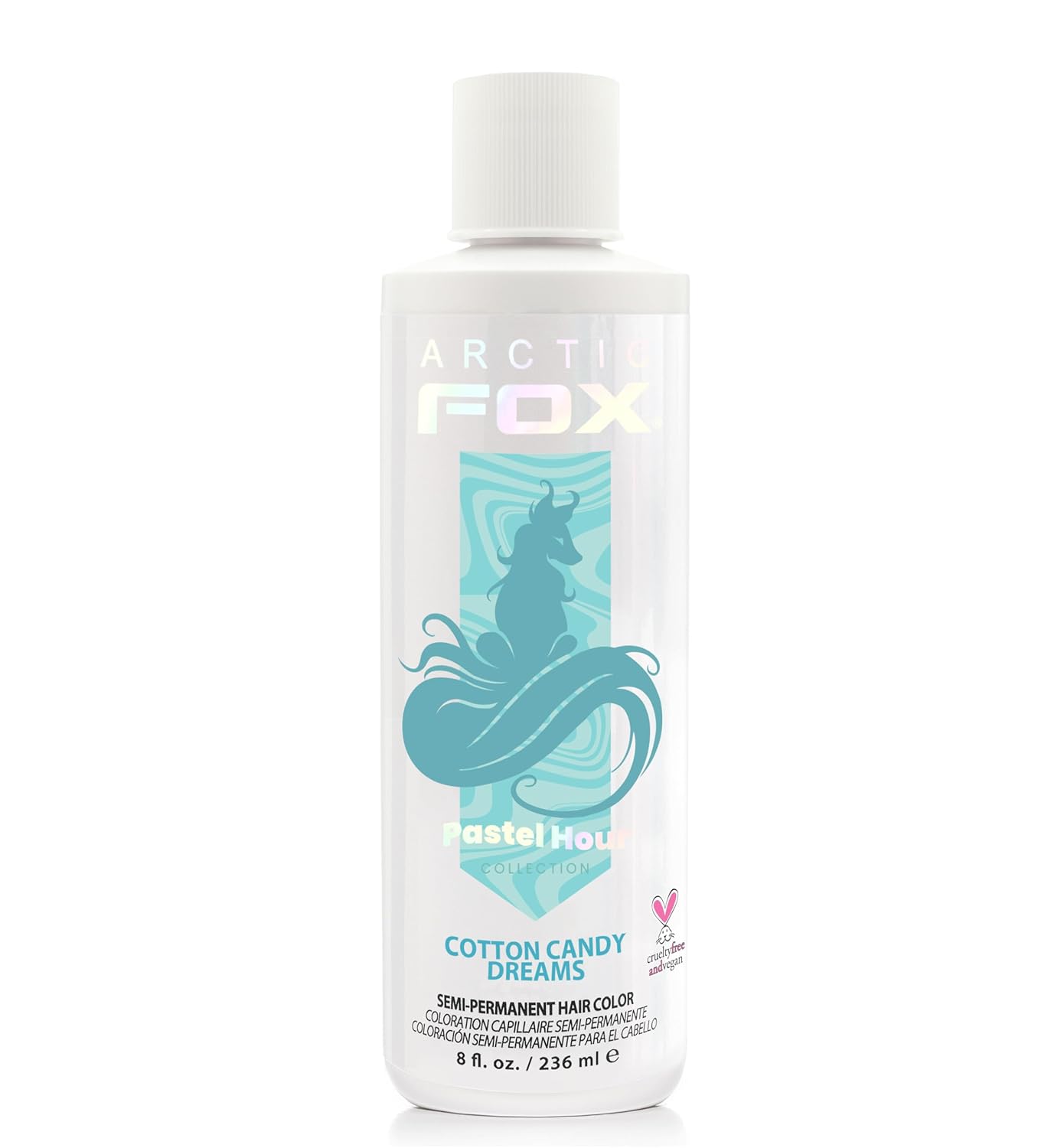 ARCTIC FOX Vegan Semi-Permanent Hair Color Dye | Arctic Mist Diluter 8 Fl Oz