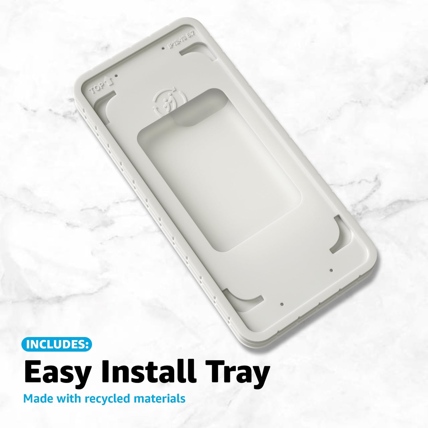 Casely iPhone 16, iPhone 15 Premium Tempered Glass Screen Protector