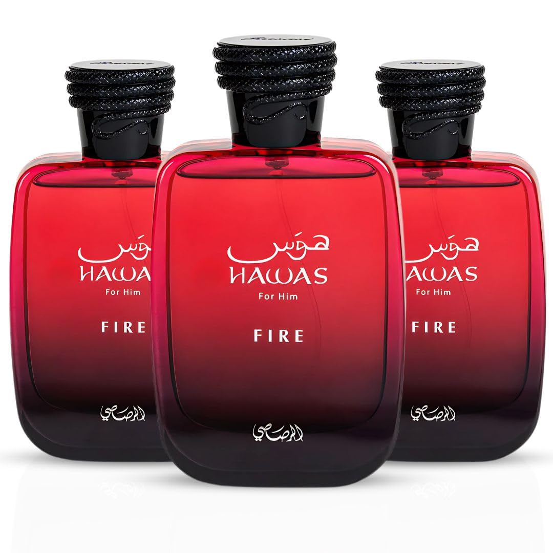 Hawas For Him & Hawas Fire Eau De Parfum Spray | 100ML | Fresh Masculine Scents