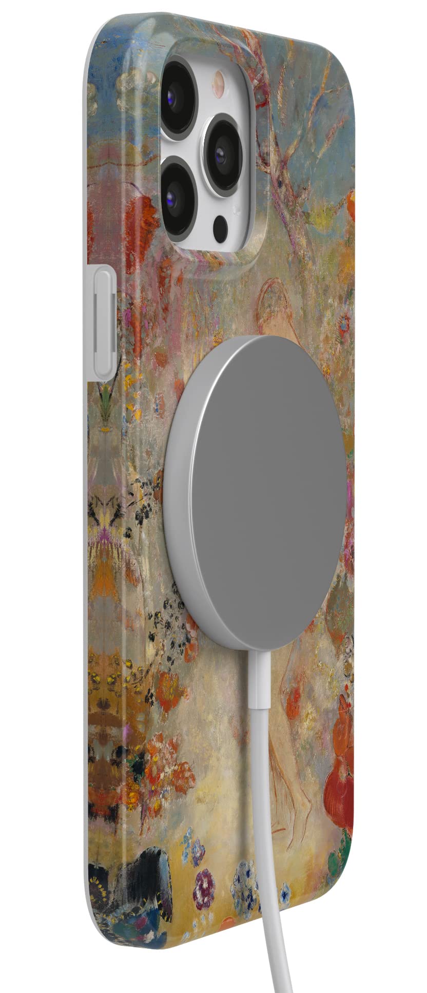 Casely iPhone 13 Pro Max Case | Here Comes The Sun | Colorblock Sunset | Classic Ultra Slim Case Design