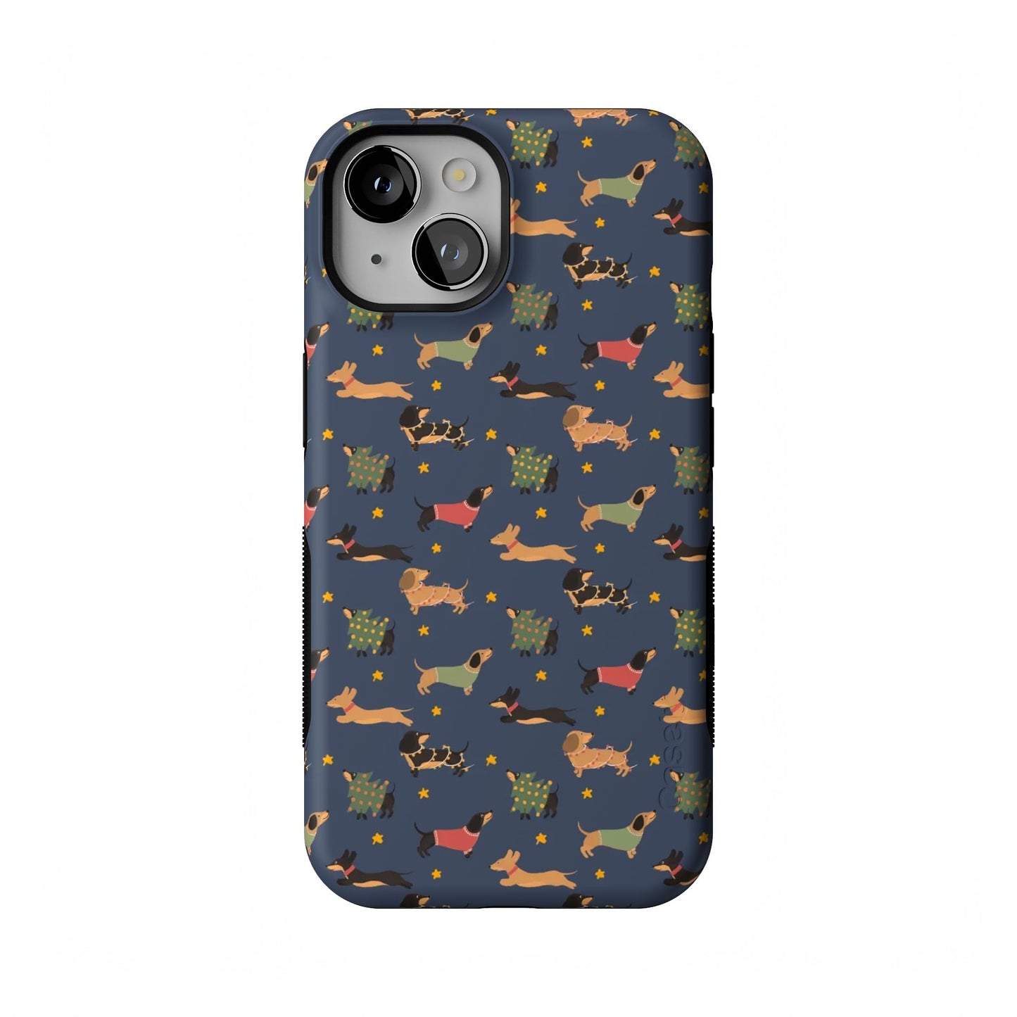 Casely iPhone 17 Pro Max Case | On The Dot | Maroon Polka Dot | Compatible with MagSafe | Bold Protective Design