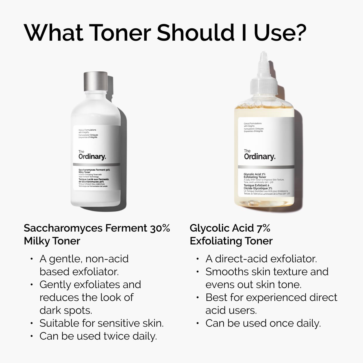 Glycolic Acid 7% Exfoliating Toner | Brightening & Smoothing Daily Toner