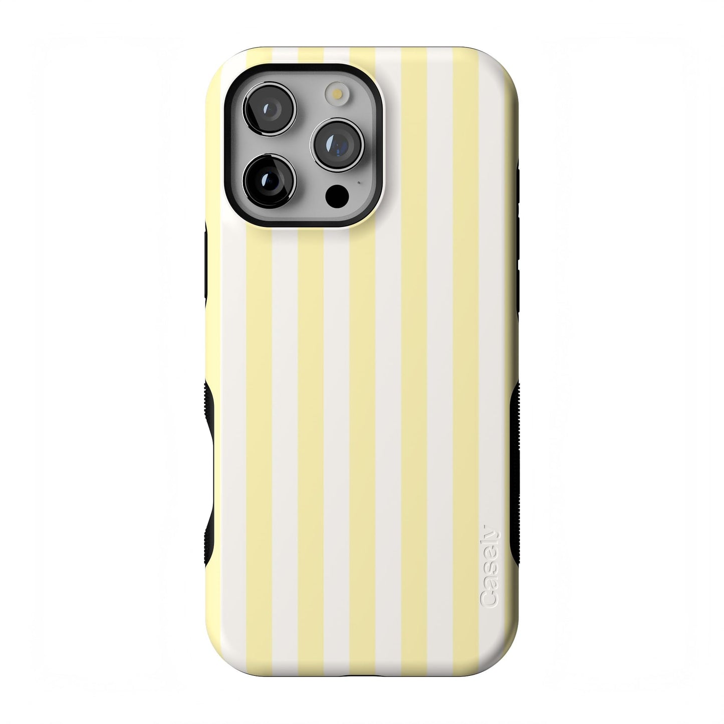 Casely iPhone 16 Pro Case | Fit Check | Neutral Checkerboard | Compatible with MagSafe | Bold Protective Design