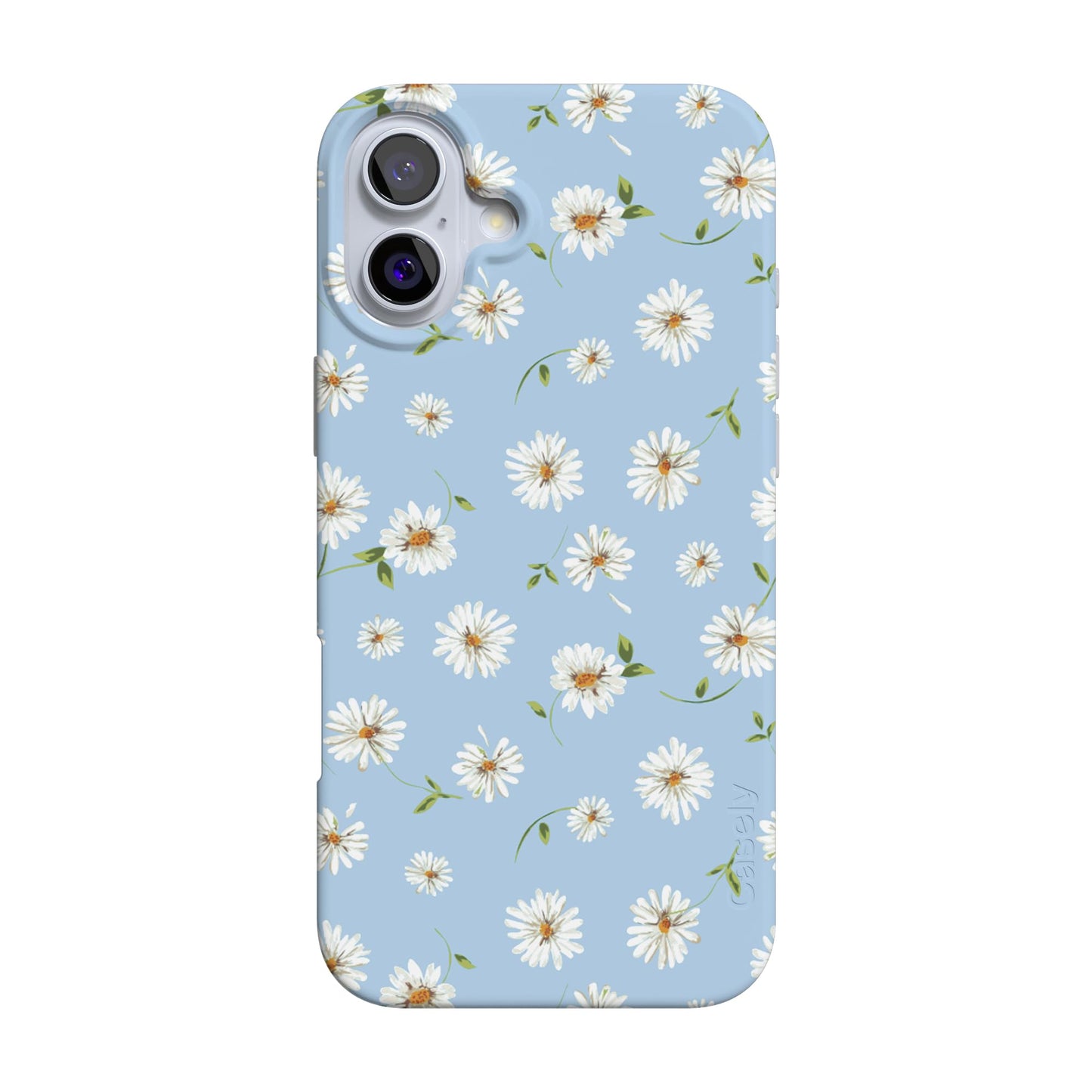 Casely iPhone 16 Case | Compatible with MagSafe | Classic Ultra-Slim Design (Sage Garden | Green Floral)