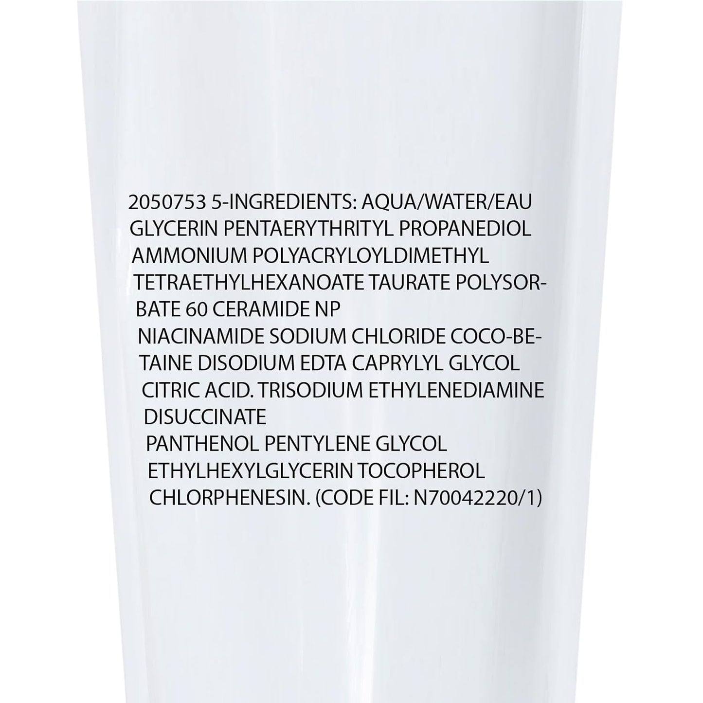 La Roche-Posay Toleriane Hydrating Face Cleanser | Niacinamide & Ceramides | Fragrance-Free, For Sensitive Skin