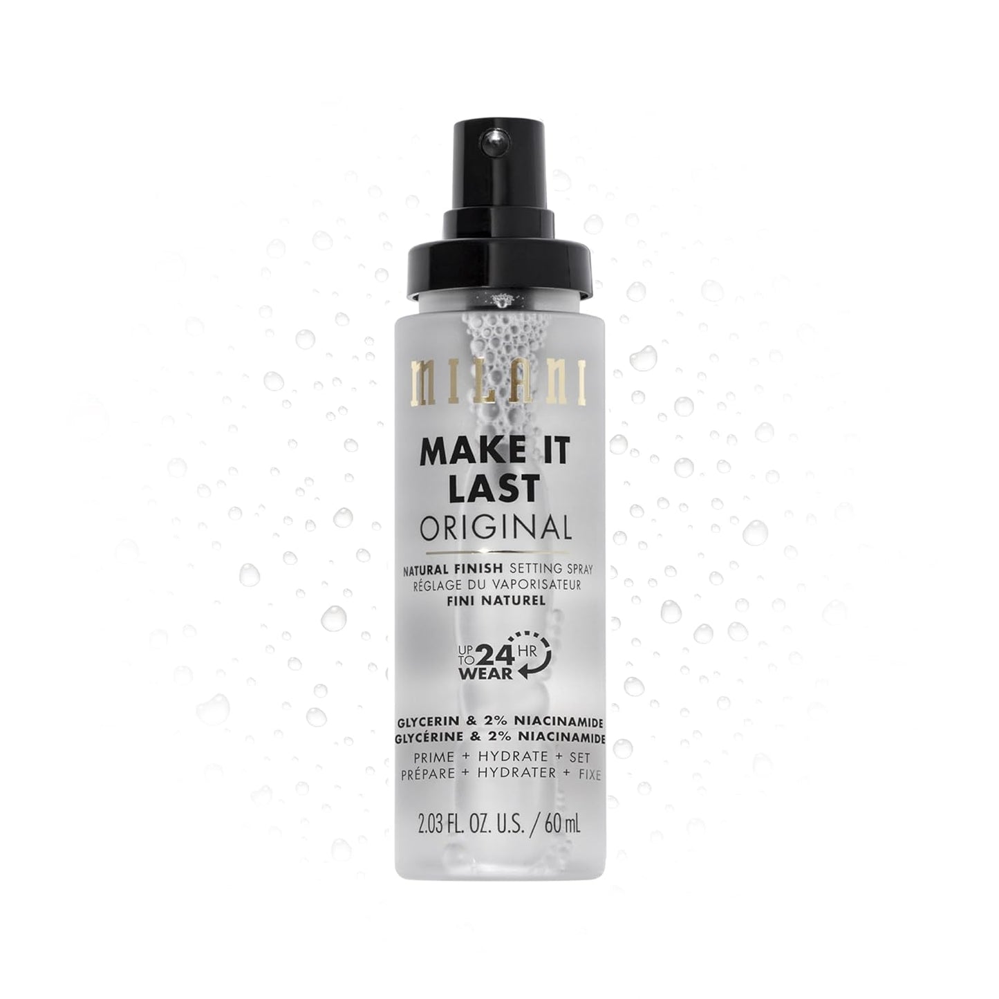 Milani Make It Dewy Setting Spray | 3-in-1 Hydrating & Illuminating Formula
