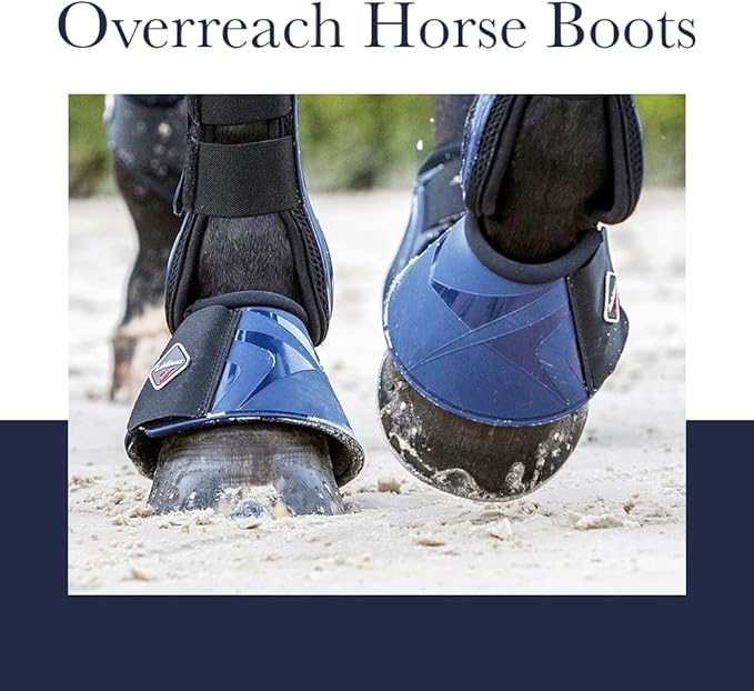 LeMieux Leather WrapRound Overreach Horse Boots - Over Reach or Bell Boots for Horses - Protective Gear and Training Equipment - Equine Boots, Wraps & Accessories