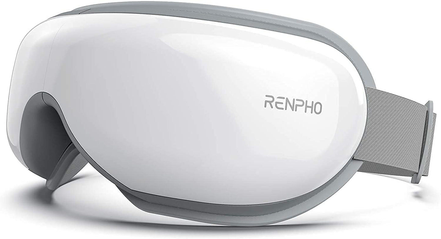 RENPHO Eye Massager with Heat, Valentines Day Gifts for Her Him Birthday Gifts for Women Mom, FSA Eligible HSA Eye Mask for Migraine,Sleep Mask for Dry Eyes Relax, Handheld Massager Eyeris 1