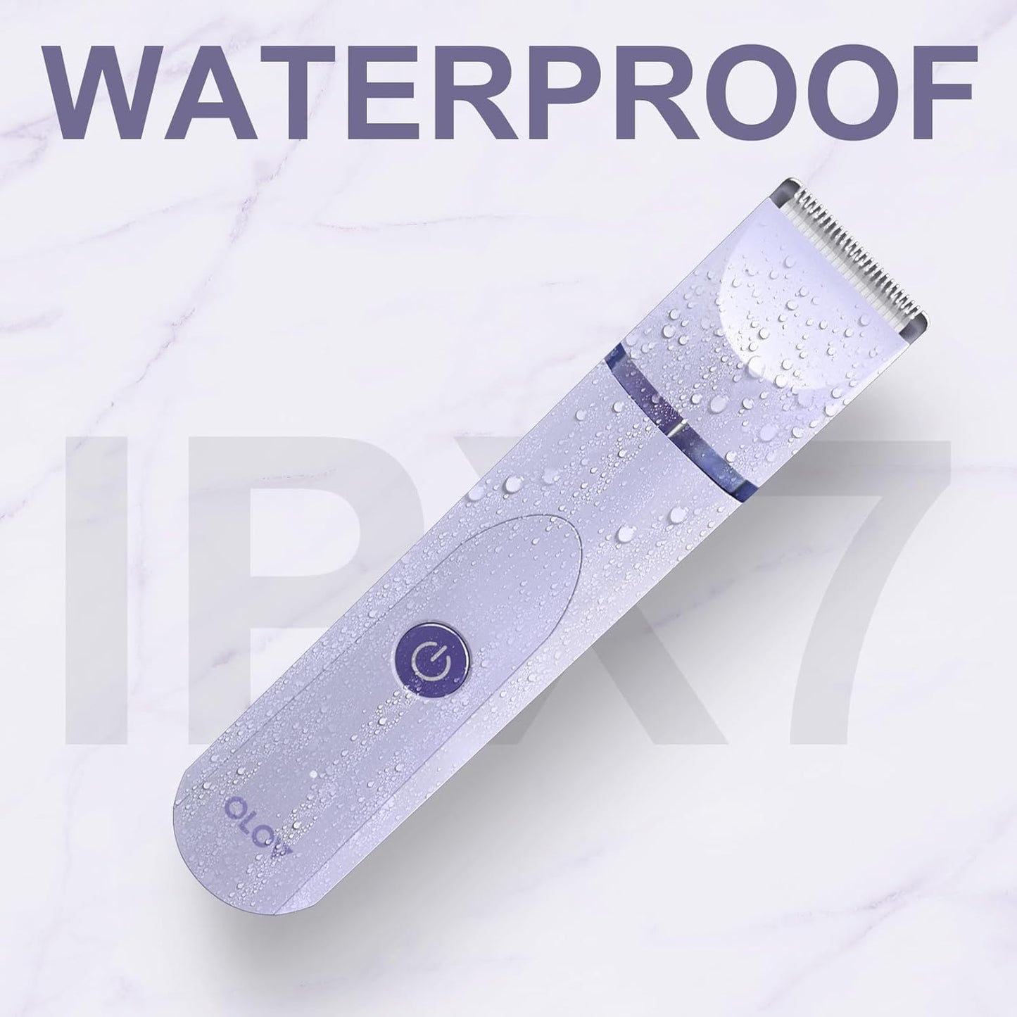 OLOV Waterproof Electric Body Hair Trimmer | Groin & Bikini Trimmer for Men & Women