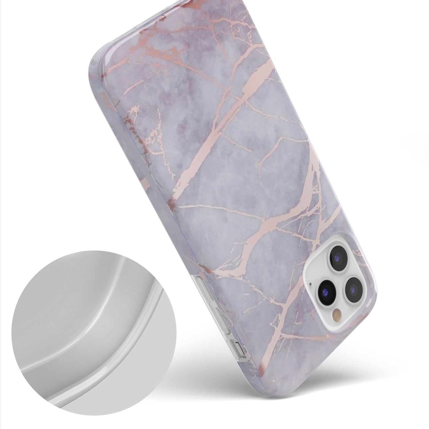 Casely iPhone 12/12 Pro Case | Field of Flowers | Pastel Floral | Classic Ultra Slim Design