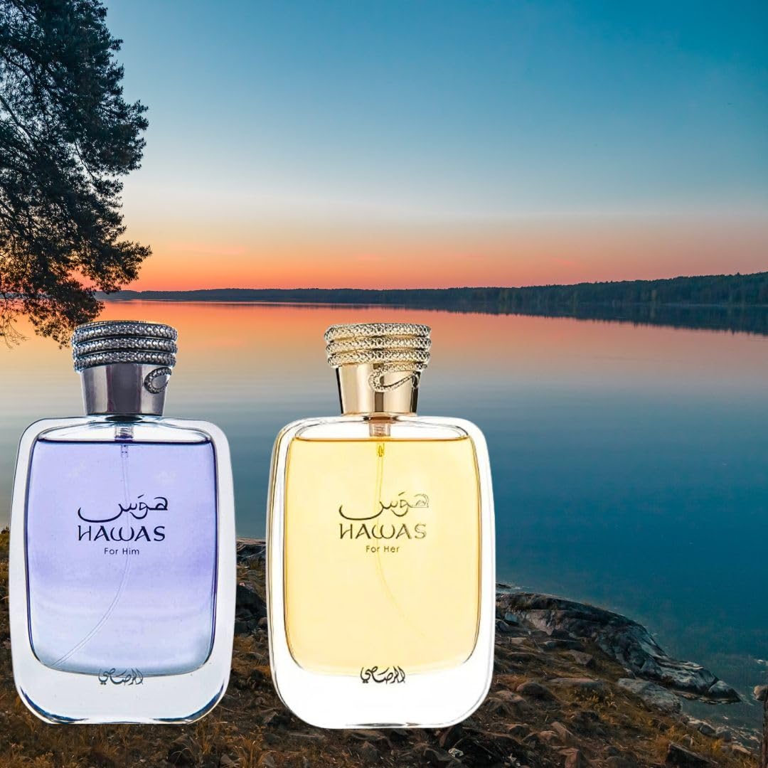 Hawas For Him & Her EDP Sprays 100ML | Long-Lasting Luxurious Scents