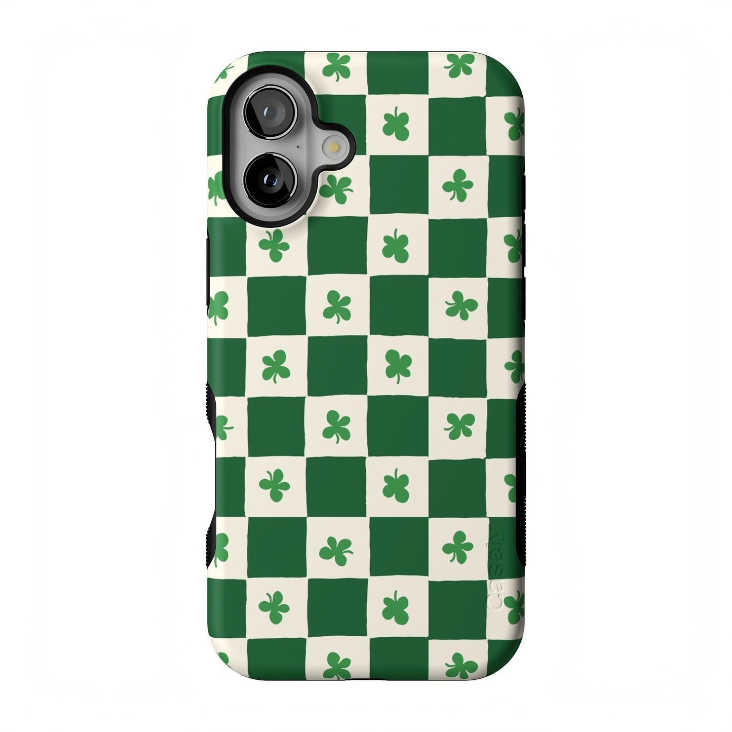 Casely iPhone 16 Case | Nantucket Cottage | Blue Hydrangea | Compatible with MagSafe | Bold Protective Design