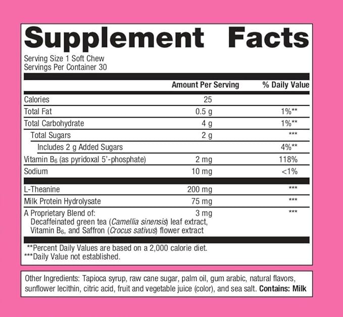 Metagenics HerWellness Rapid Stress Relief + Estrovera - Women's Stress Support Supplement with Saffron, L-Theanine & Vitamin B6 - Mixed Berry Flavor, 30 Soft Chews + Women's Health Supplement for Per