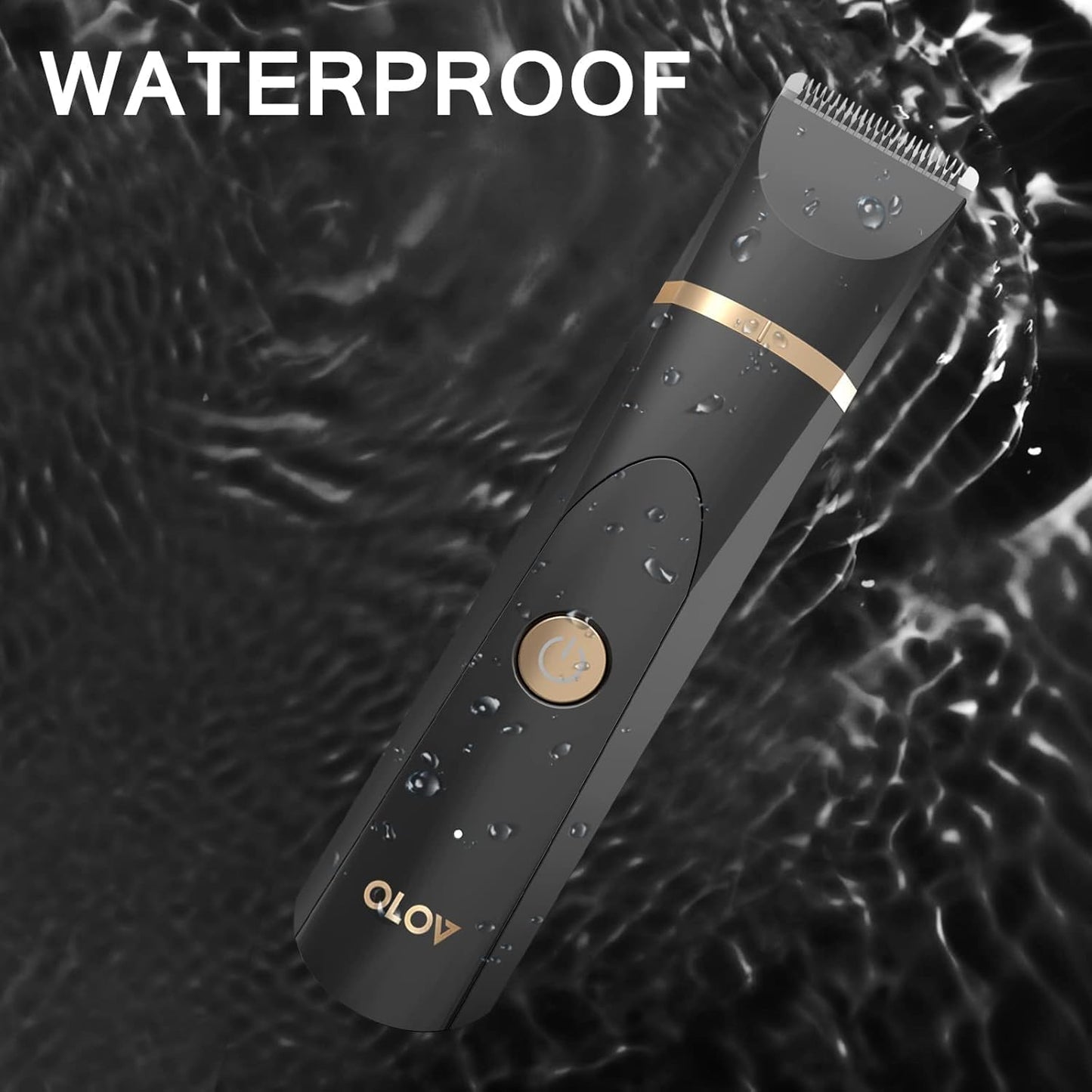 OLOV Waterproof Electric Body Hair Trimmer | Groin & Bikini Trimmer for Men & Women