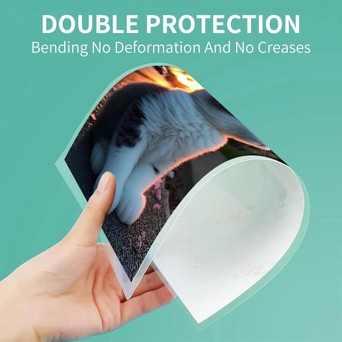 Laminating Sheets - 3Mil 1500 Pack Thermal Laminating Pouches, 9"x11.5" Clear Laminate Sheets for Schedules, Menus, Certificates, Art Drawings, Round Corner