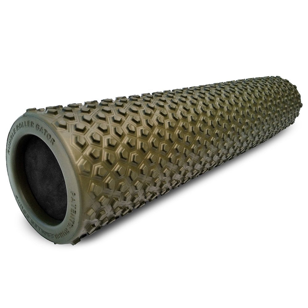 RumbleRoller Original Textured Foam Roller - Deep Tissue, Self Myofacial Release Massage Therapy Roller